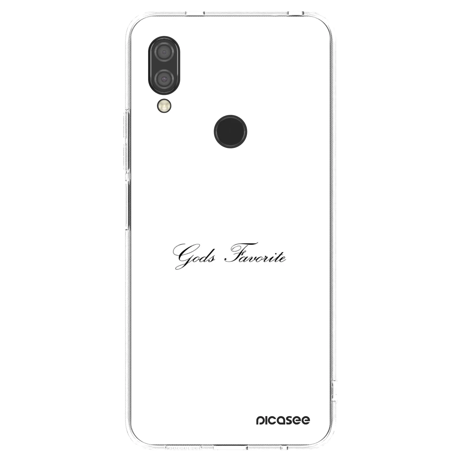 Picasee silikonski prozorni ovitek za Xiaomi Redmi 7 - Gods Favorite