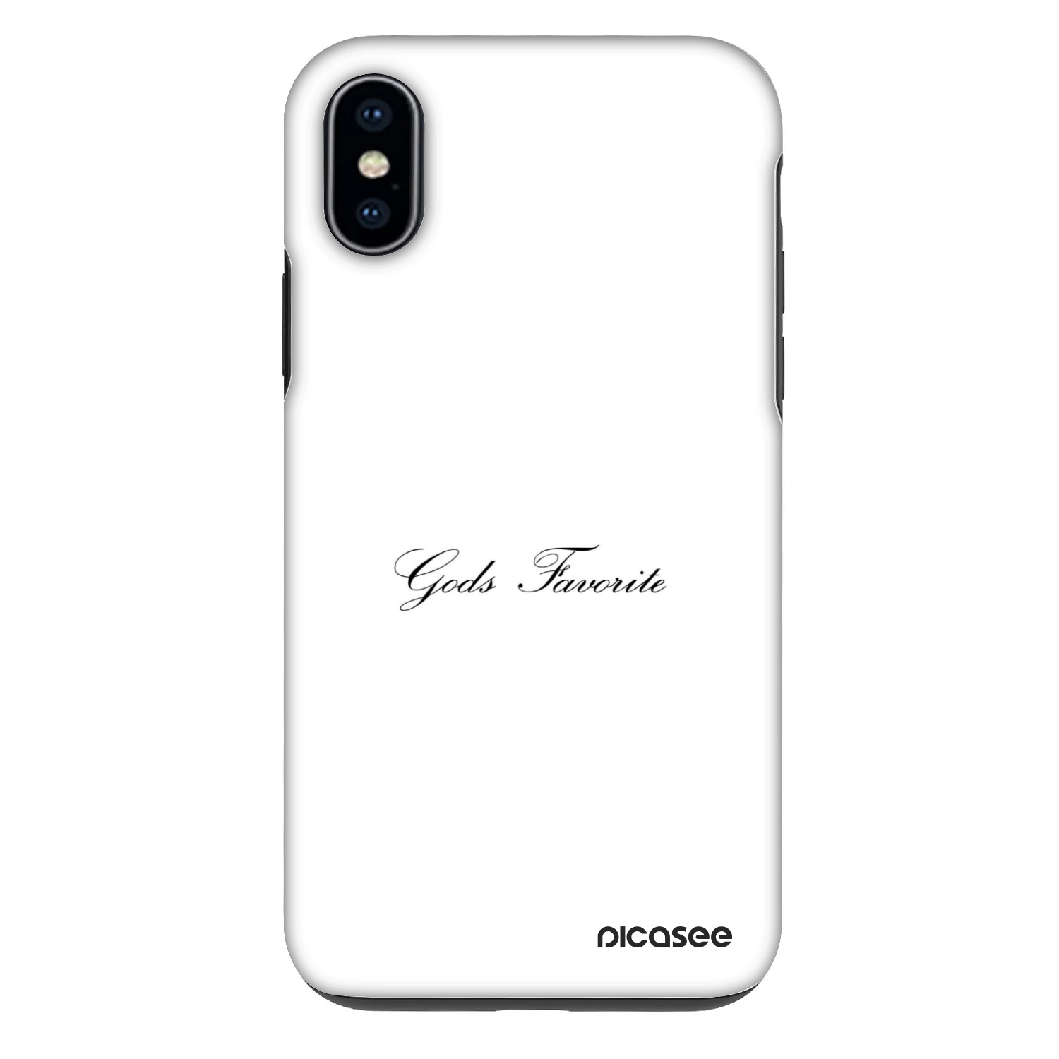 Picasee Fashion Case za Apple iPhone X/XS - Gods Favorite
