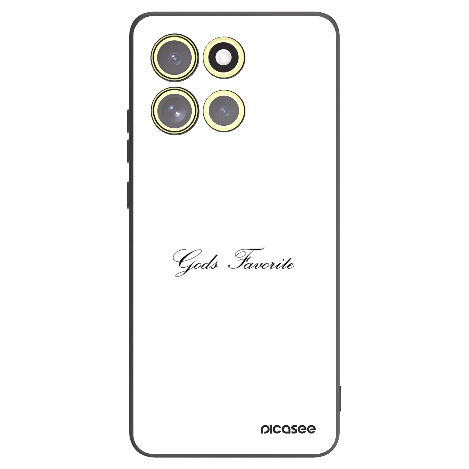 Picasee silikonski črni ovitek za Motorola Moto G86 5G - Gods Favorite