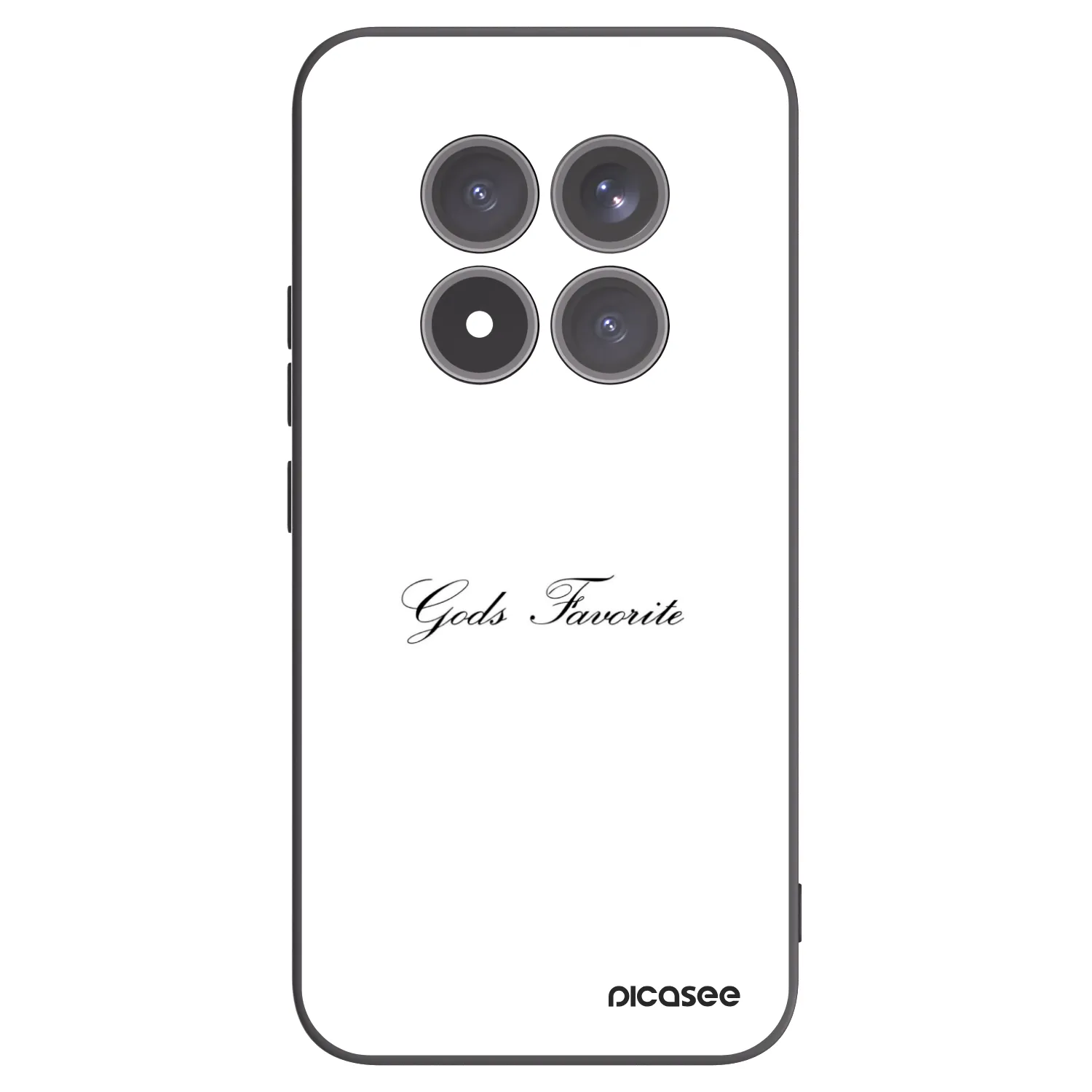 Picasee silikonski črni ovitek za Xiaomi Redmi Note 15 Pro+ - Gods Favorite