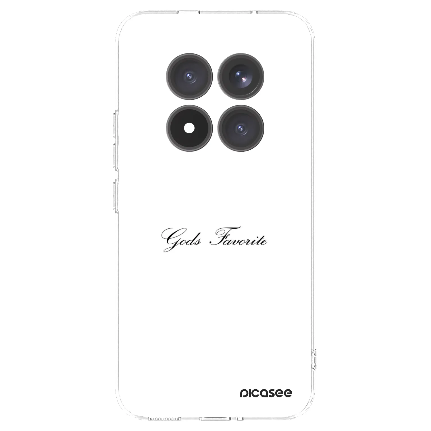 Picasee silikonski prozorni ovitek za Xiaomi Redmi Note 15 Pro+ - Gods Favorite