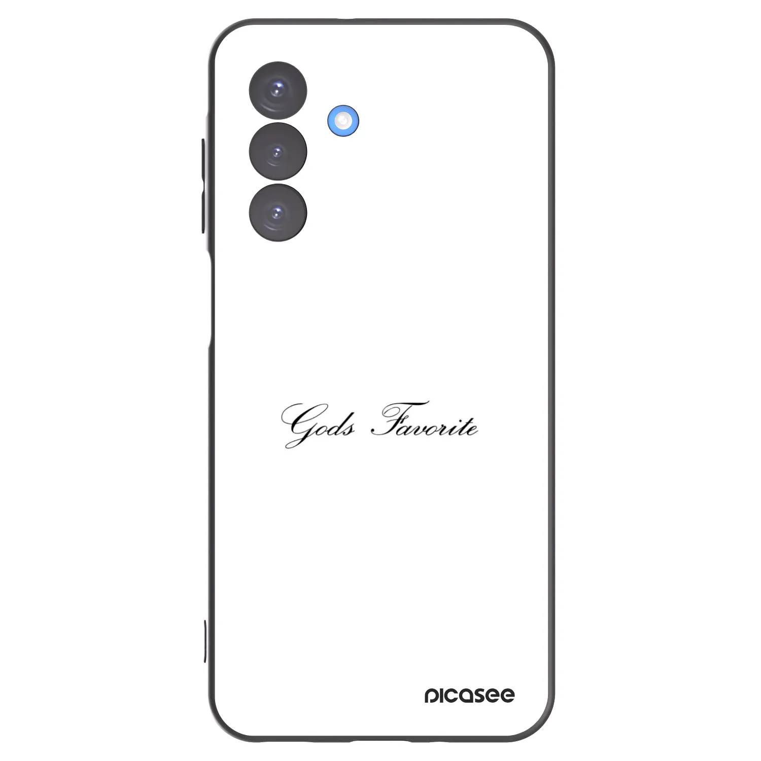 Picasee silikonski črni ovitek za Samsung Galaxy A17 5G - Gods Favorite