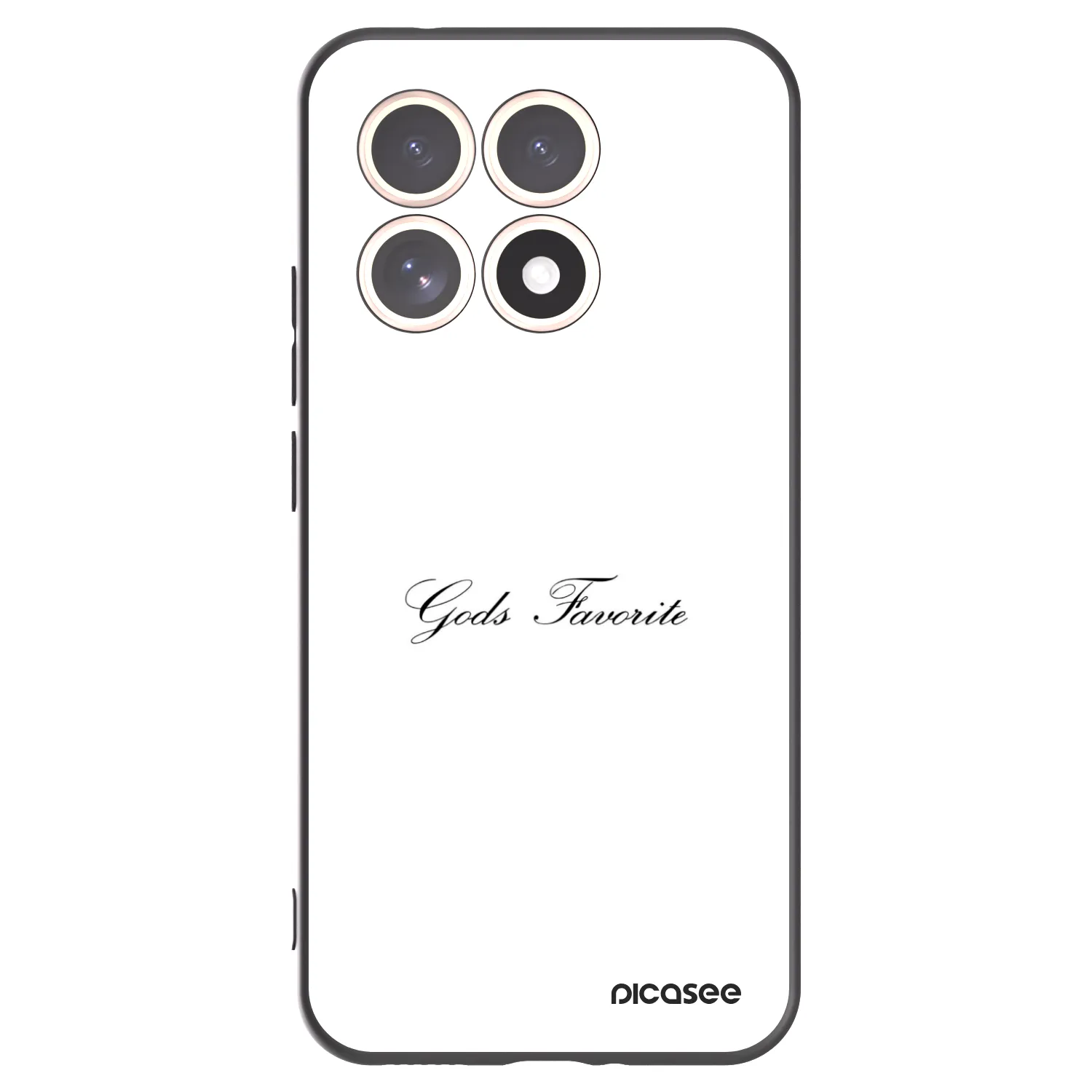 Picasee silikonski črni ovitek za Xiaomi 15T - Gods Favorite