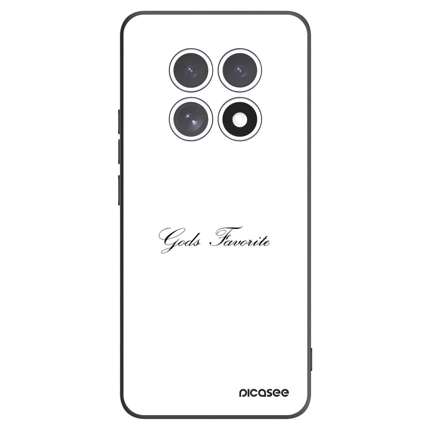 Picasee silikonski črni ovitek za Xiaomi Redmi Note 15 - Gods Favorite