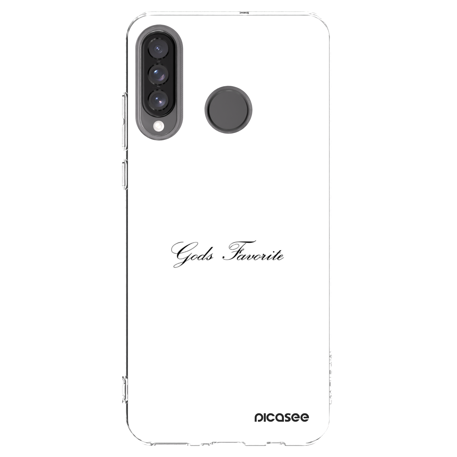 Picasee silikonski prozorni ovitek za Huawei P30 Lite - Gods Favorite