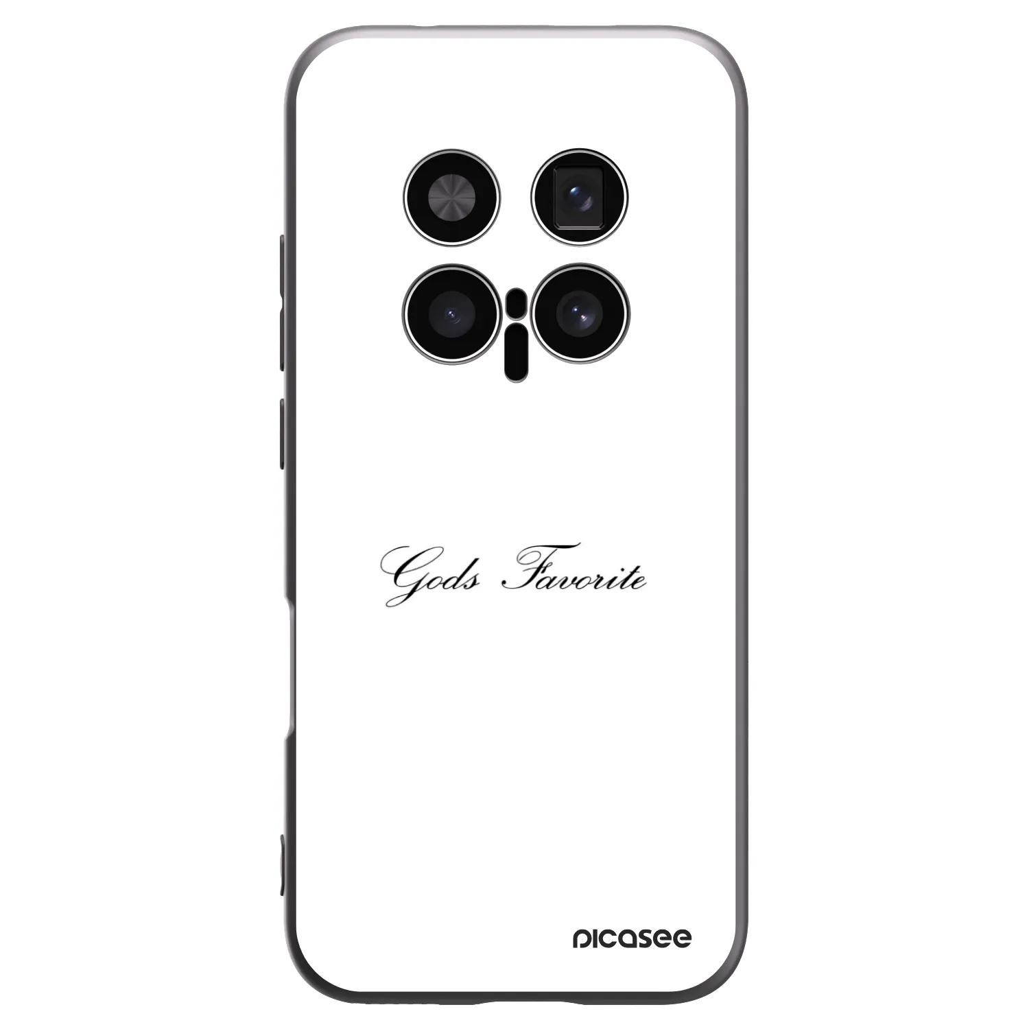 Picasee silikonski črni ovitek za Honor Magic8 Pro 5G - Gods Favorite