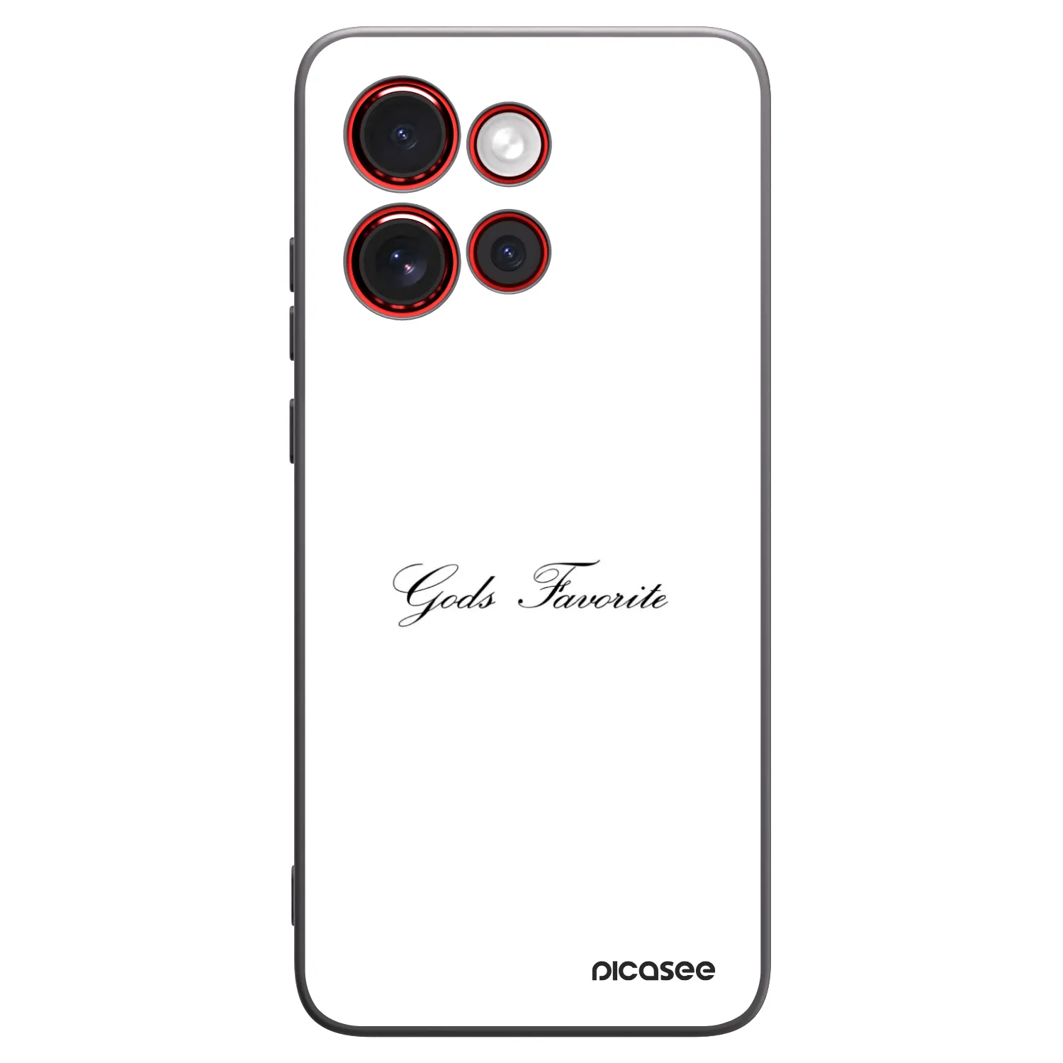 Picasee silikonski črni ovitek za Motorola Edge 60 Neo 5G - Gods Favorite