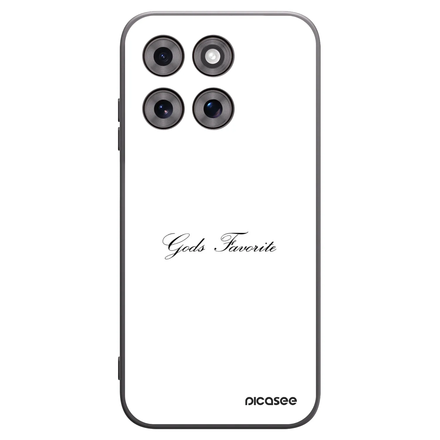 Picasee silikonski črni ovitek za Motorola Moto G77 - Gods Favorite