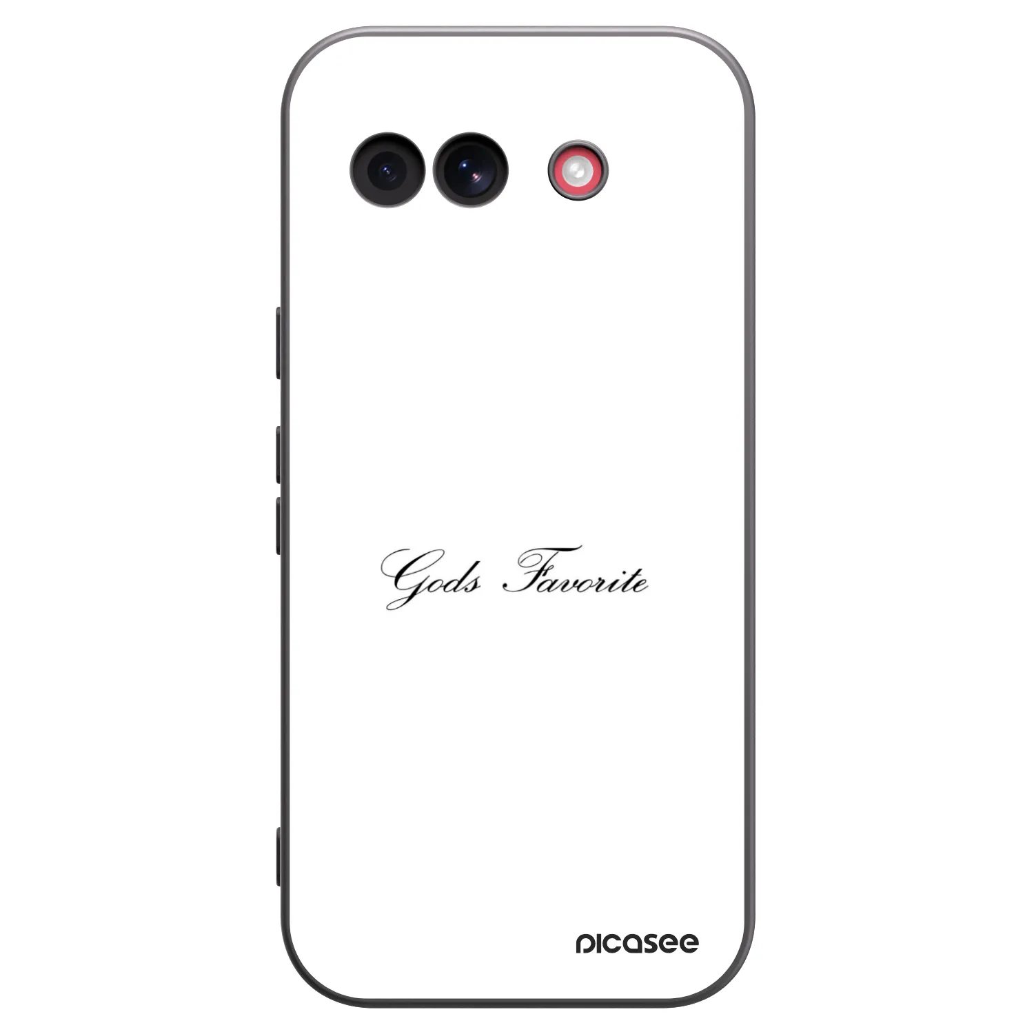 Picasee silikonski črni ovitek za Google Pixel 10a - Gods Favorite