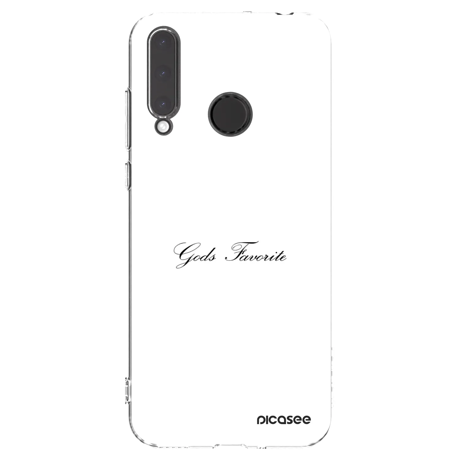 Picasee silikonski prozorni ovitek za Honor 20 Lite - Gods Favorite