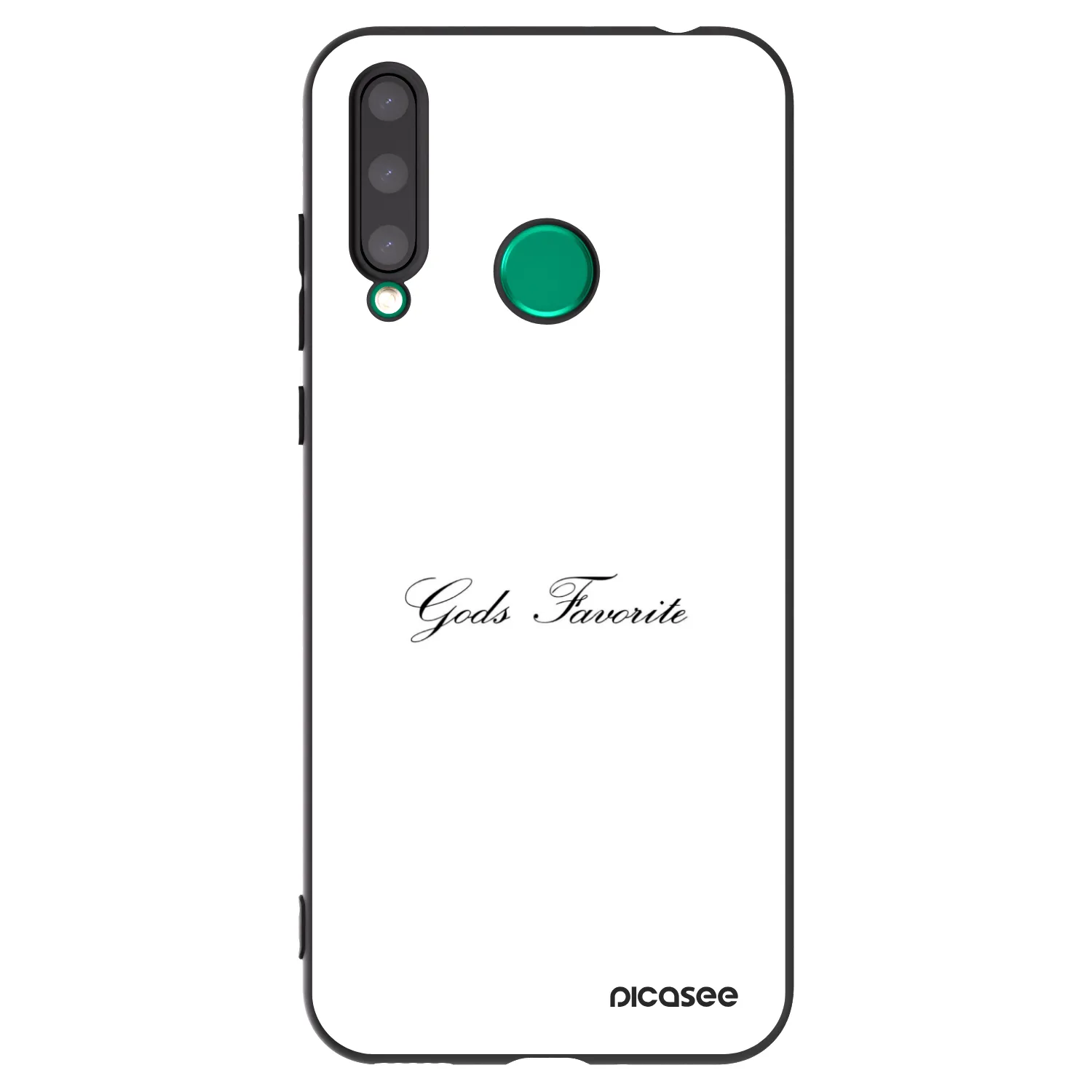 Picasee silikonski črni ovitek za Honor 20 Lite - Gods Favorite