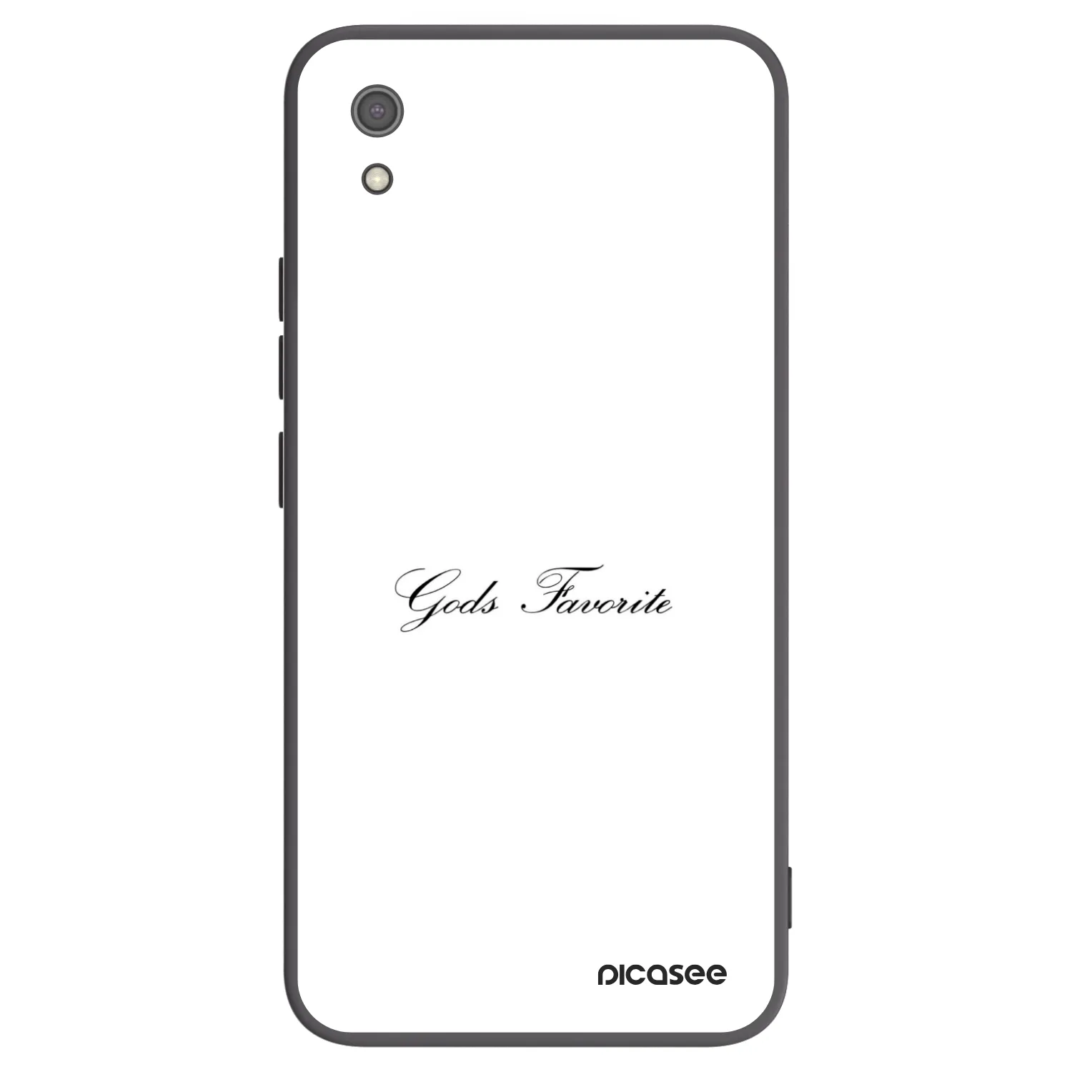 Picasee silikonski črni ovitek za Xiaomi Redmi 7A - Gods Favorite