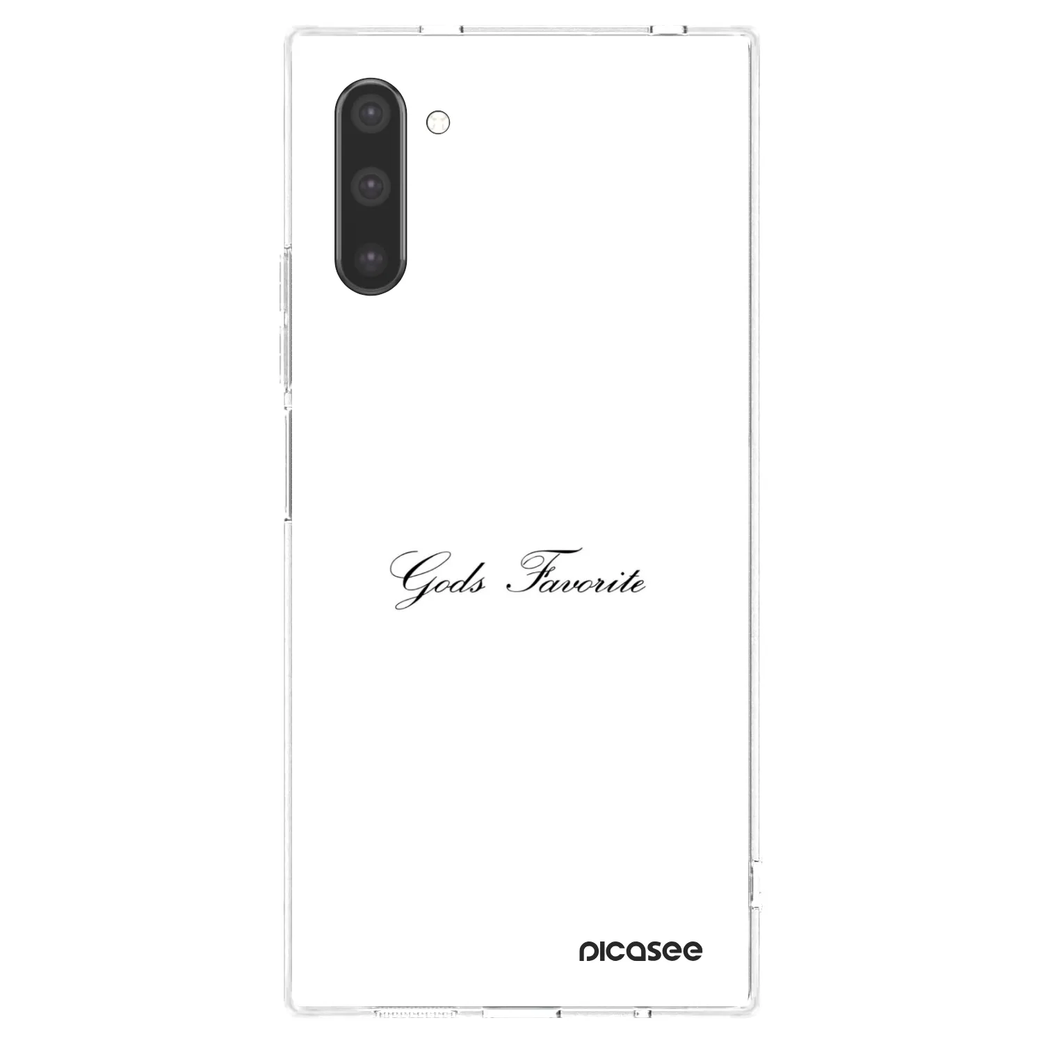 Picasee silikonski prozorni ovitek za Samsung Galaxy Note 10 N970F - Gods Favorite