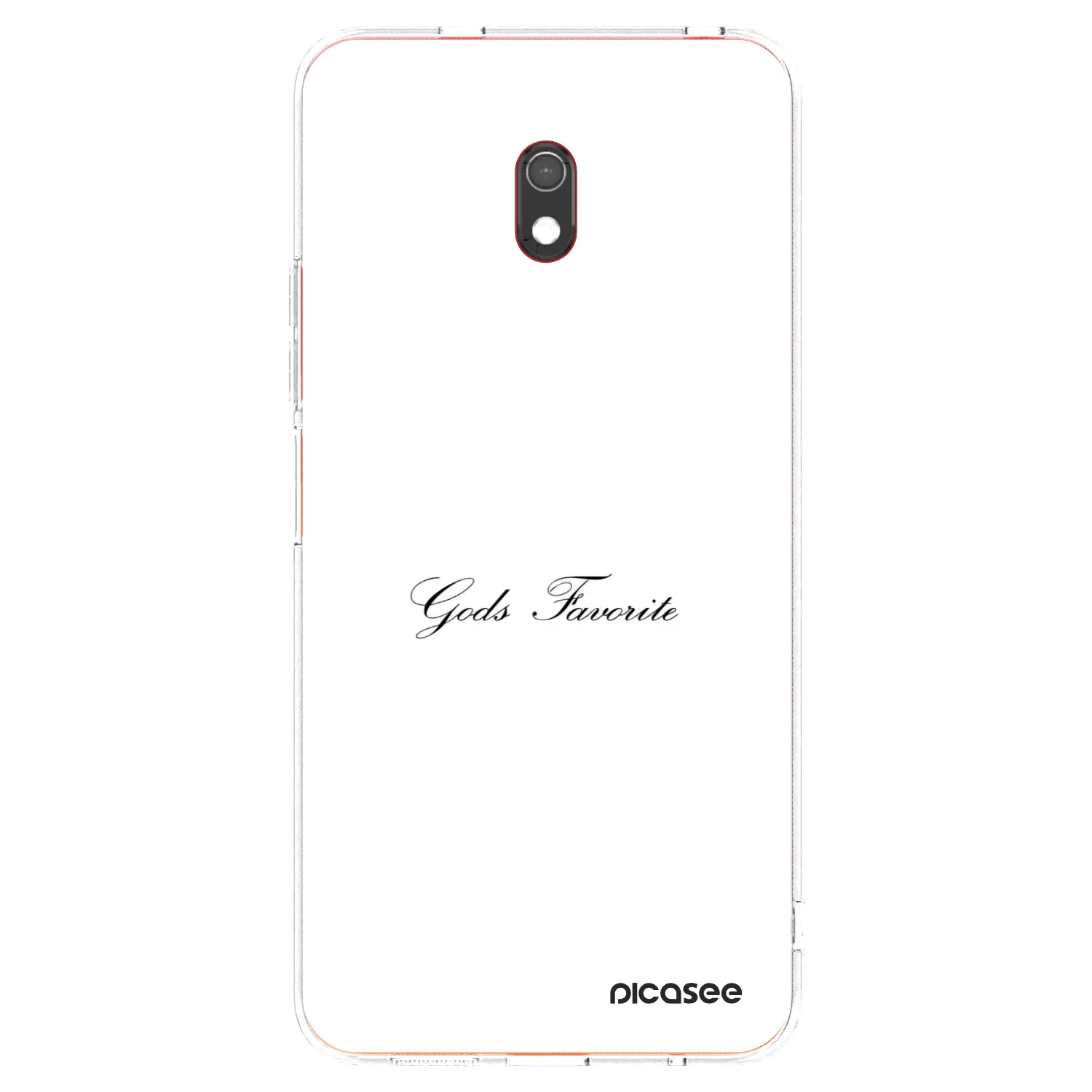 Picasee silikonski prozorni ovitek za Xiaomi Redmi 8A - Gods Favorite