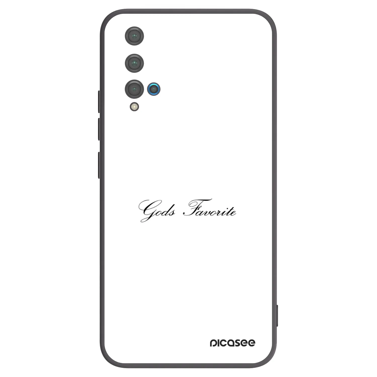 Picasee silikonski črni ovitek za Huawei Nova 5T - Gods Favorite