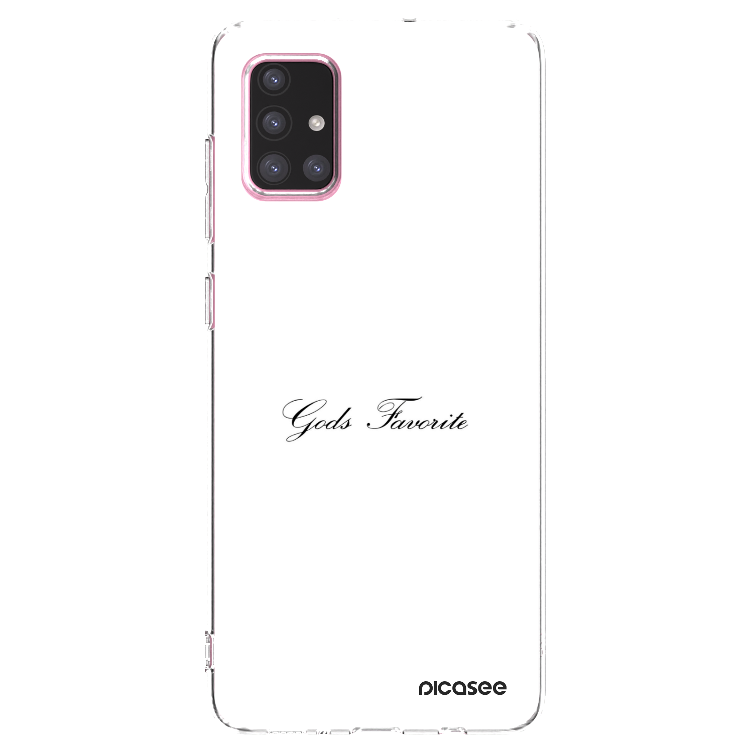 Picasee silikonski prozorni ovitek za Samsung Galaxy A71 A715F - Gods Favorite