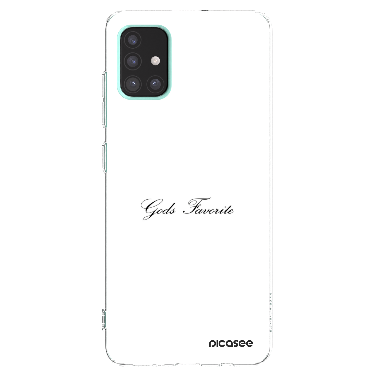 Picasee silikonski prozorni ovitek za Samsung Galaxy A51 A515F - Gods Favorite