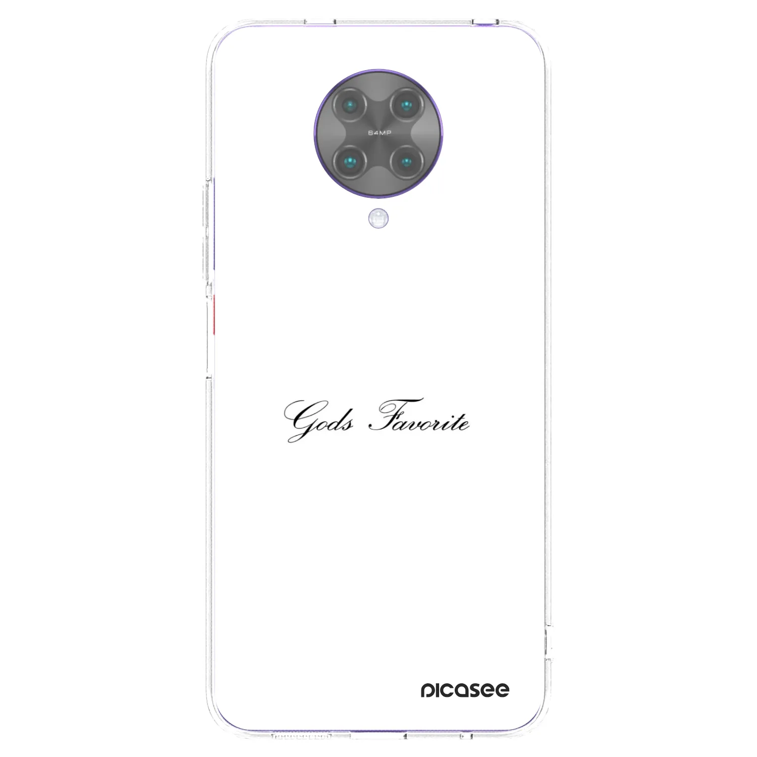 Picasee silikonski prozorni ovitek za Xiaomi Poco F2 Pro - Gods Favorite