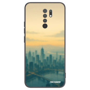 Picasee silikonski črni ovitek za Xiaomi Redmi 9 - Airplane mode