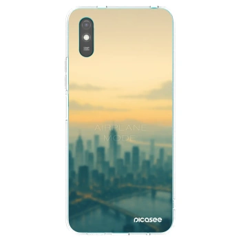 Picasee silikonski prozorni ovitek za Xiaomi Redmi 9A - Airplane mode