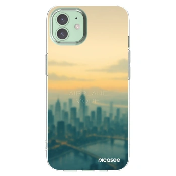 Picasee silikonski prozorni ovitek za Apple iPhone 12 - Airplane mode