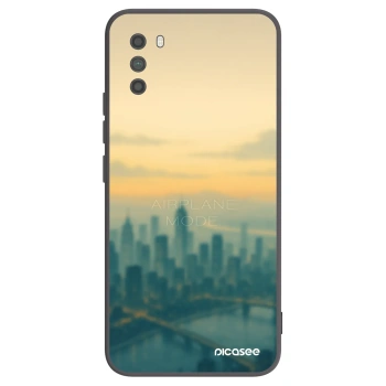 Picasee silikonski črni ovitek za Xiaomi Poco M3 - Airplane mode
