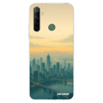 Picasee silikonski prozorni ovitek za Realme 6i - Airplane mode