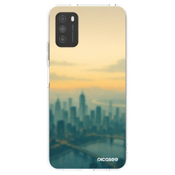 Picasee silikonski prozorni ovitek za Xiaomi Poco M3 - Airplane mode