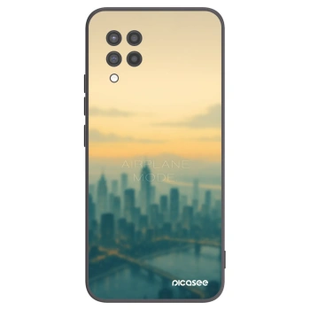 Picasee silikonski črni ovitek za Samsung Galaxy A42 A426B - Airplane mode