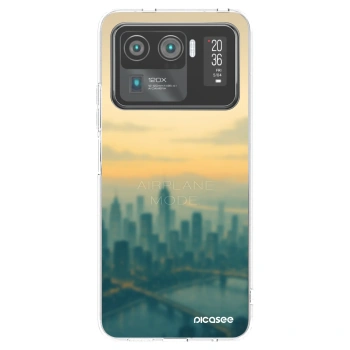 Picasee silikonski prozorni ovitek za Xiaomi Mi 11 Ultra - Airplane mode