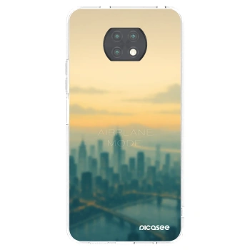 Picasee silikonski prozorni ovitek za Xiaomi Redmi Note 9T - Airplane mode