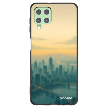 Picasee silikonski črni ovitek za Samsung Galaxy A22 A225F 4G - Airplane mode