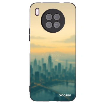 Picasee silikonski črni ovitek za Huawei Nova 8i - Airplane mode