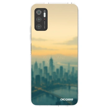Picasee silikonski prozorni ovitek za Xiaomi Poco M3 Pro 5G - Airplane mode