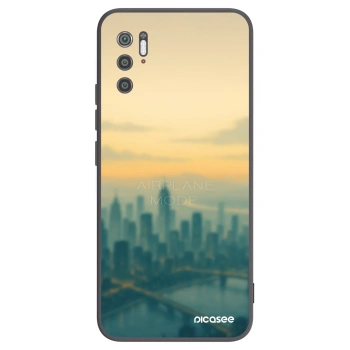 Picasee silikonski črni ovitek za Xiaomi Poco M3 Pro 5G - Airplane mode