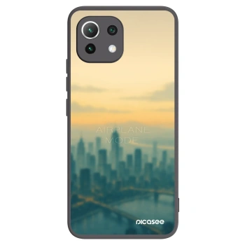 Picasee silikonski črni ovitek za Xiaomi 11 Lite 5G NE - Airplane mode