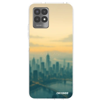 Picasee silikonski prozorni ovitek za Realme 8i - Airplane mode