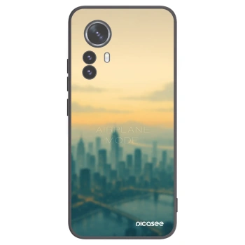 Picasee silikonski črni ovitek za Xiaomi 12 Pro - Airplane mode