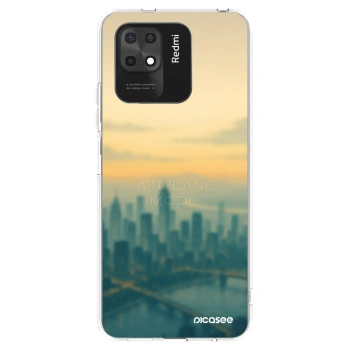 Picasee silikonski prozorni ovitek za Xiaomi Redmi 10C - Airplane mode