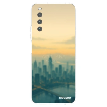 Picasee silikonski prozorni ovitek za Sony Xperia 10 IV 5G - Airplane mode