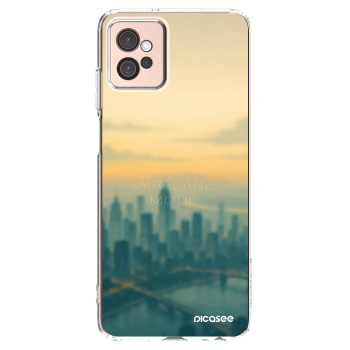 Picasee silikonski prozorni ovitek za Motorola Moto G32 - Airplane mode