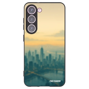 Picasee silikonski črni ovitek za Samsung Galaxy S23 5G - Airplane mode