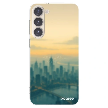 Picasee silikonski prozorni ovitek za Samsung Galaxy S23+ 5G - Airplane mode