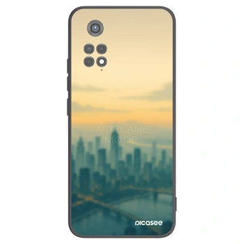 Picasee silikonski črni ovitek za Xiaomi Redmi Note 11S 5G - Airplane mode