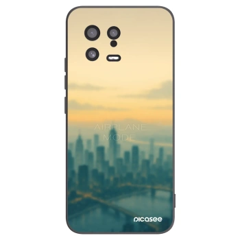 Picasee silikonski črni ovitek za Xiaomi 13 - Airplane mode