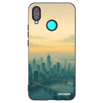 Picasee silikonski črni ovitek za Huawei Nova 3 - Airplane mode