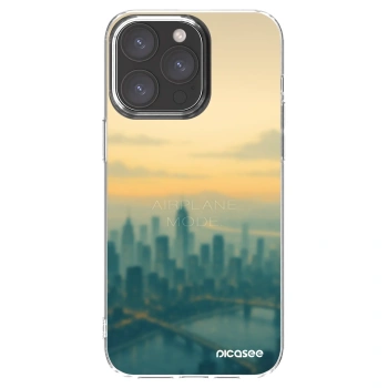 Picasee silikonski prozorni ovitek za Apple iPhone 15 Pro Max - Airplane mode