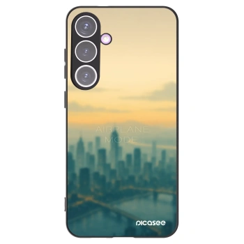 Picasee silikonski črni ovitek za Samsung Galaxy S24+ S926B 5G - Airplane mode