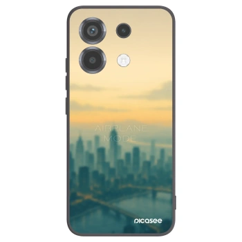 Picasee silikonski črni ovitek za Xiaomi Poco X6 - Airplane mode