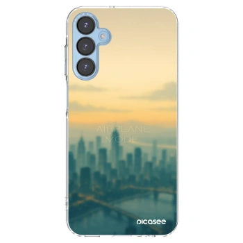 Picasee silikonski prozorni ovitek za Samsung Galaxy A15 A156B 5G - Airplane mode